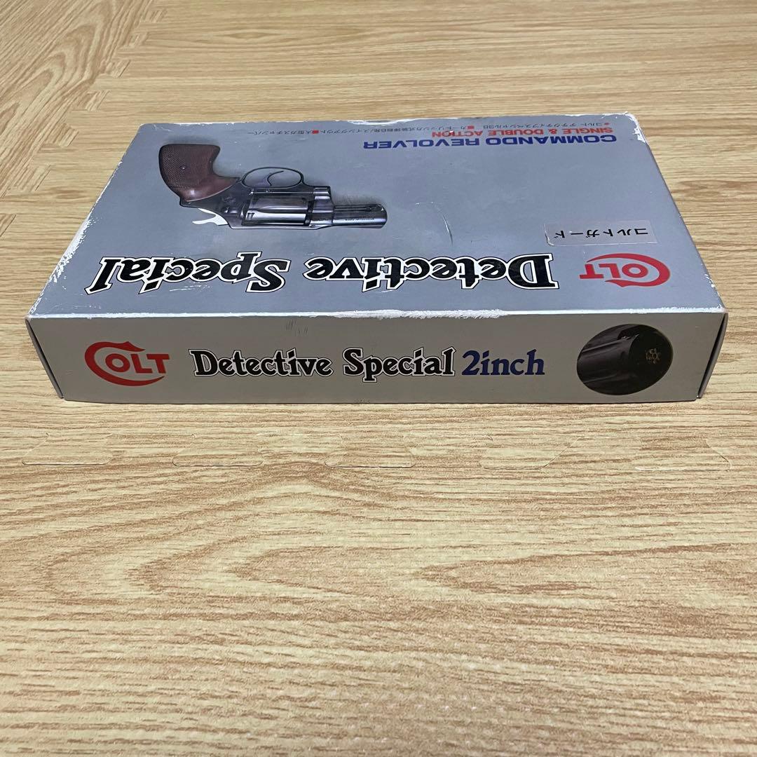 (現状品) タナカ コルト デテクティブスペシャル38 シルバー ガスリボルバー