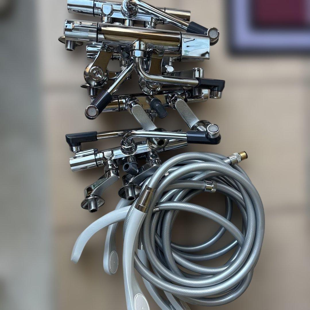 SANEI混合シャワー水栓５個組