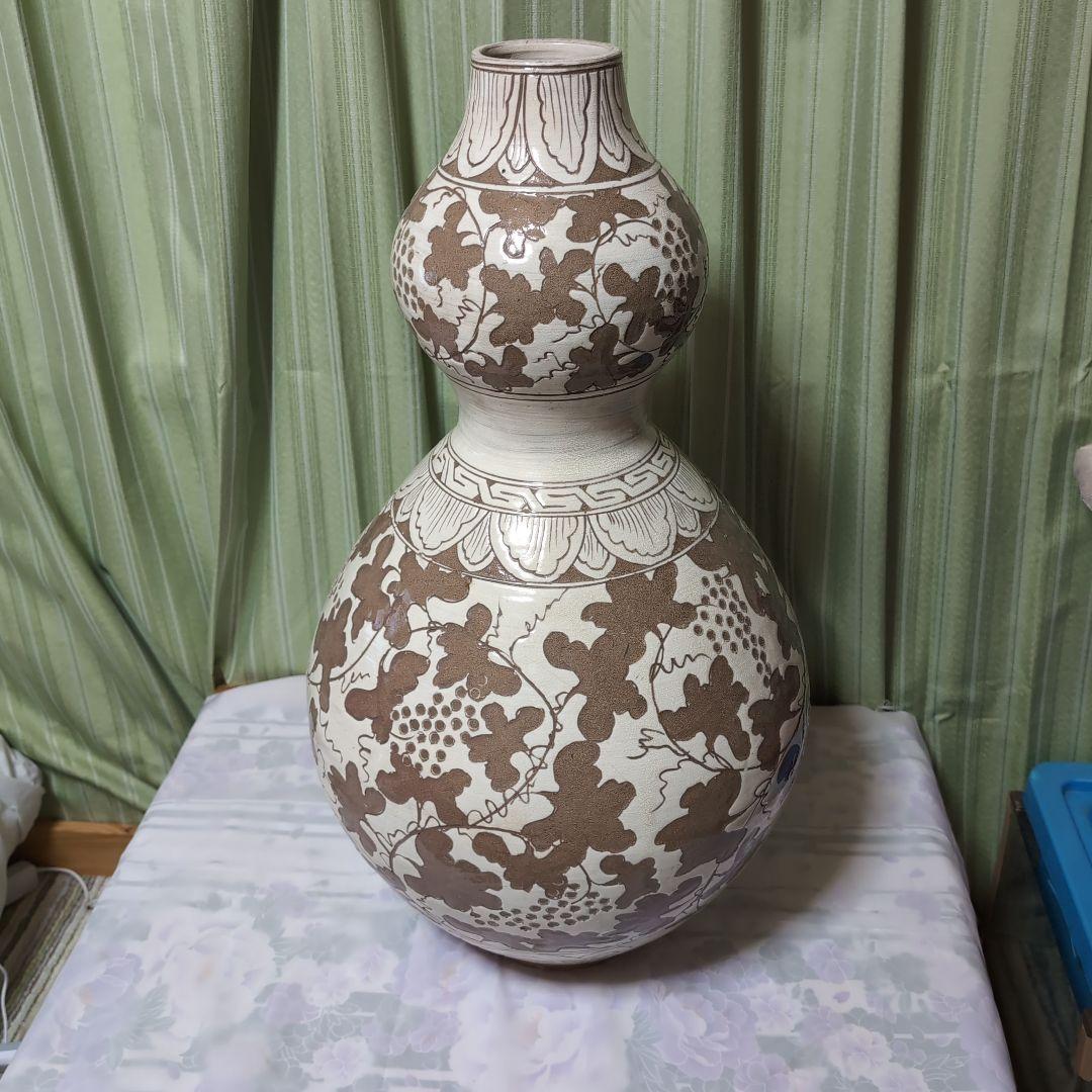 瓢箪型鶏龍山大型置物