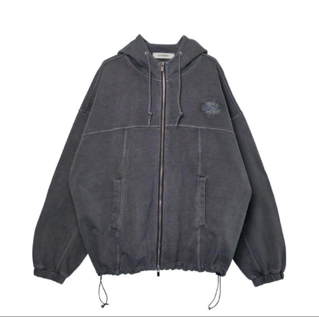 ずとまよ　ずっと真夜中でいいのに　陰陽パーカー　ダブルジップ　ジャケット　XL