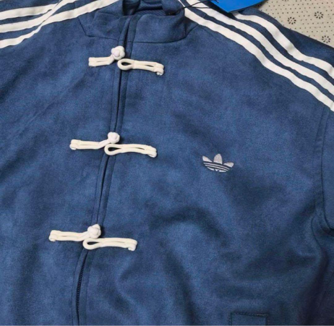 adidasアディダス 中国限定 蛇年トラックジャケット ネイビー Mサイズ”