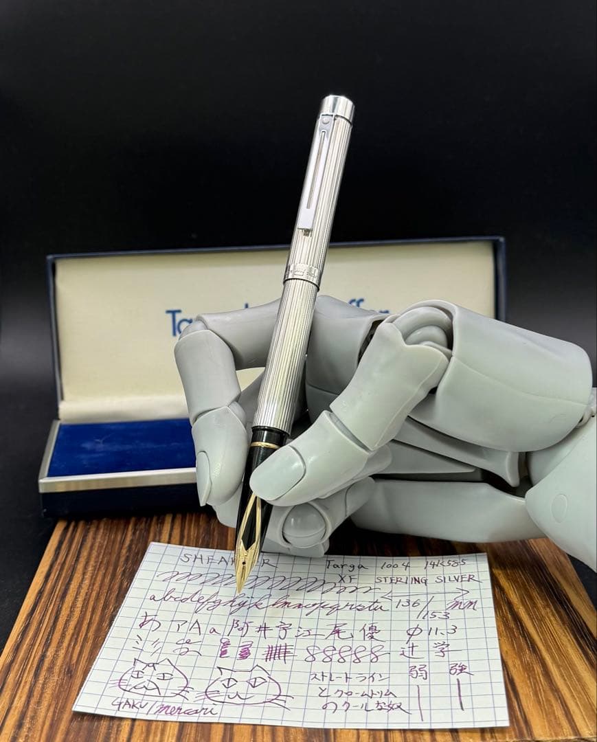 SHEAFFER 万年筆 タルガ 1004 STERLING SILVER