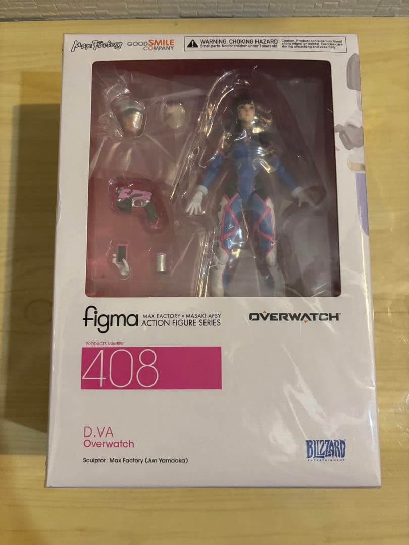 オーバーウォッチ　figma 408 D.VA Overwatch フィギュア