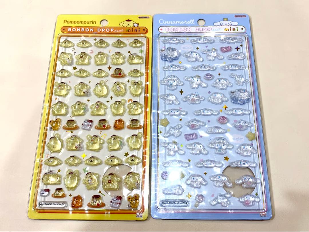 【正規品】ボンボンドロップシール ミニ サンリ8種