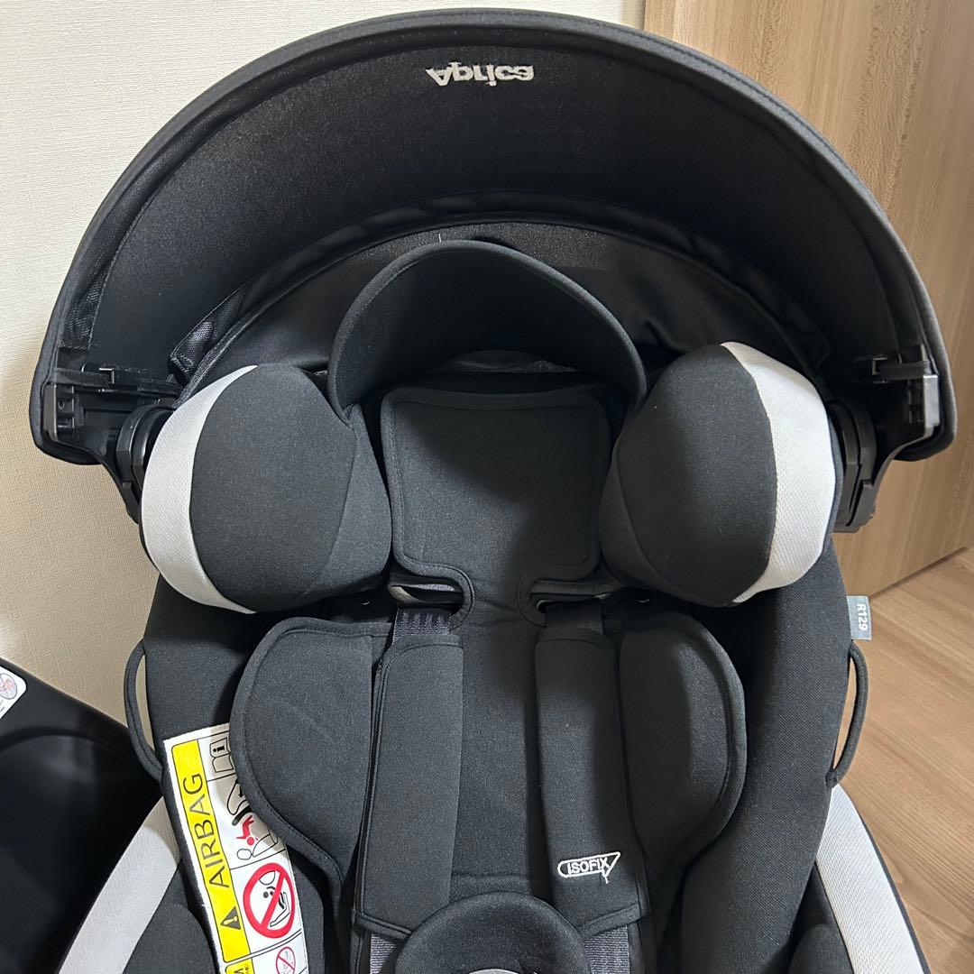 Aprica フラディア プラス シルバーブラック チャイルドシート