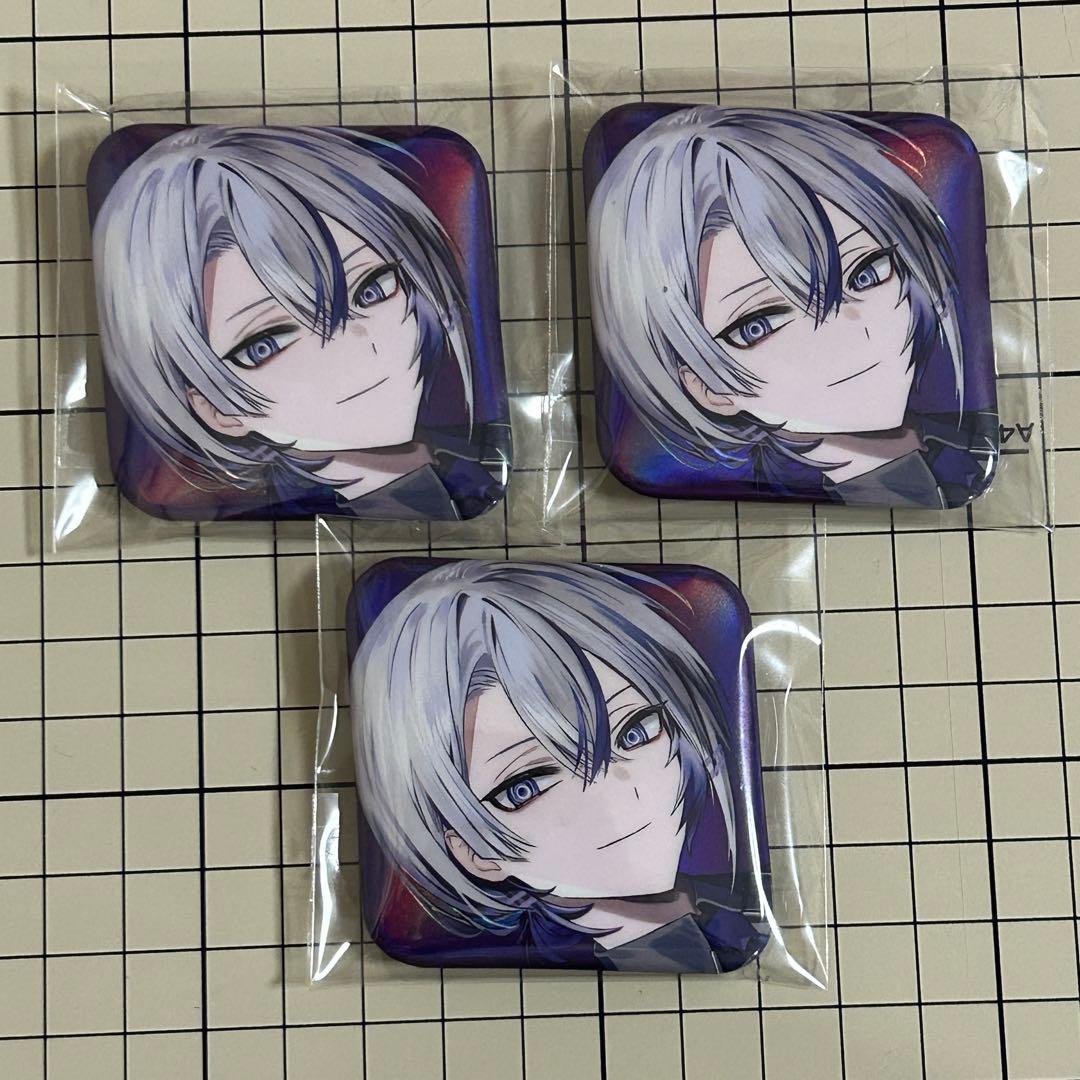 刀剣乱舞　大本丸博　スクエア缶バッジ　大慶直胤　セット