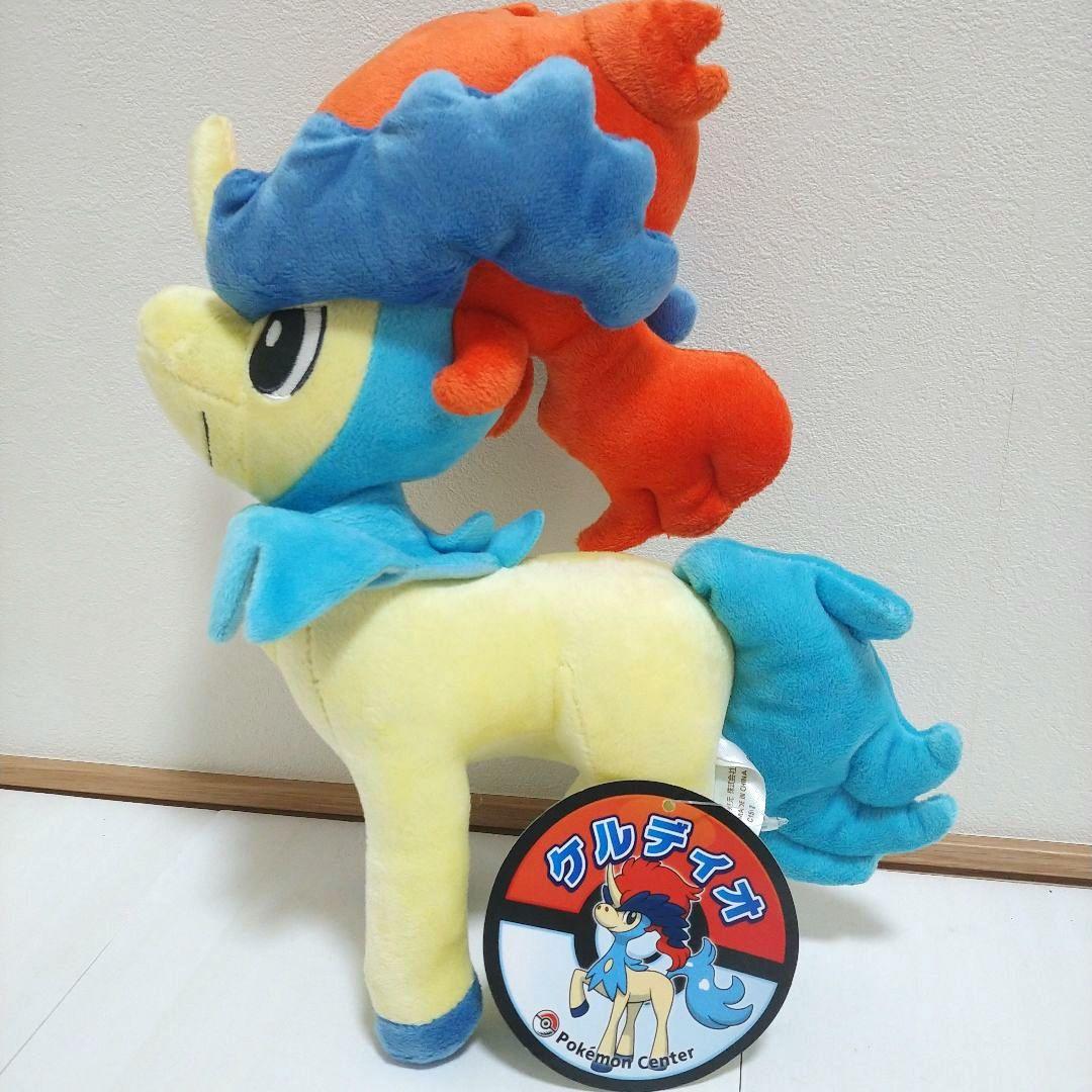 ポケモンセンター　ケルディオ　ぬいぐるみ　かくごのすがた　タグ付き　Keldeo