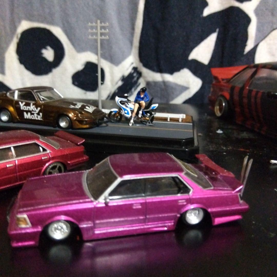 バイクフィギュア、グラチャンミニカーセット