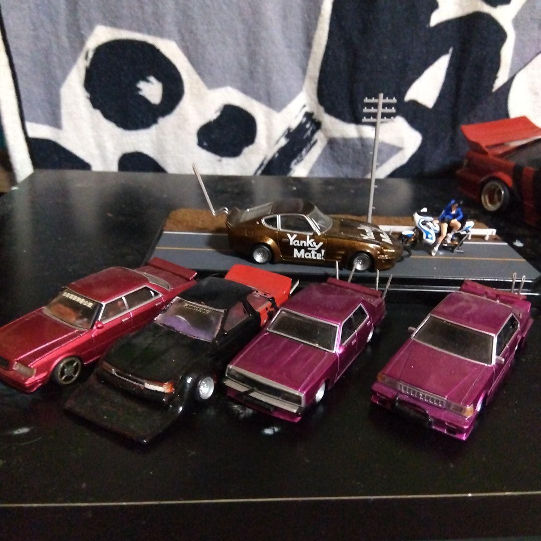 バイクフィギュア、グラチャンミニカーセット