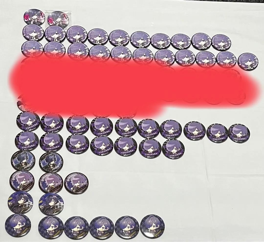 ゆきむら。　缶バッジ　まとめ売り