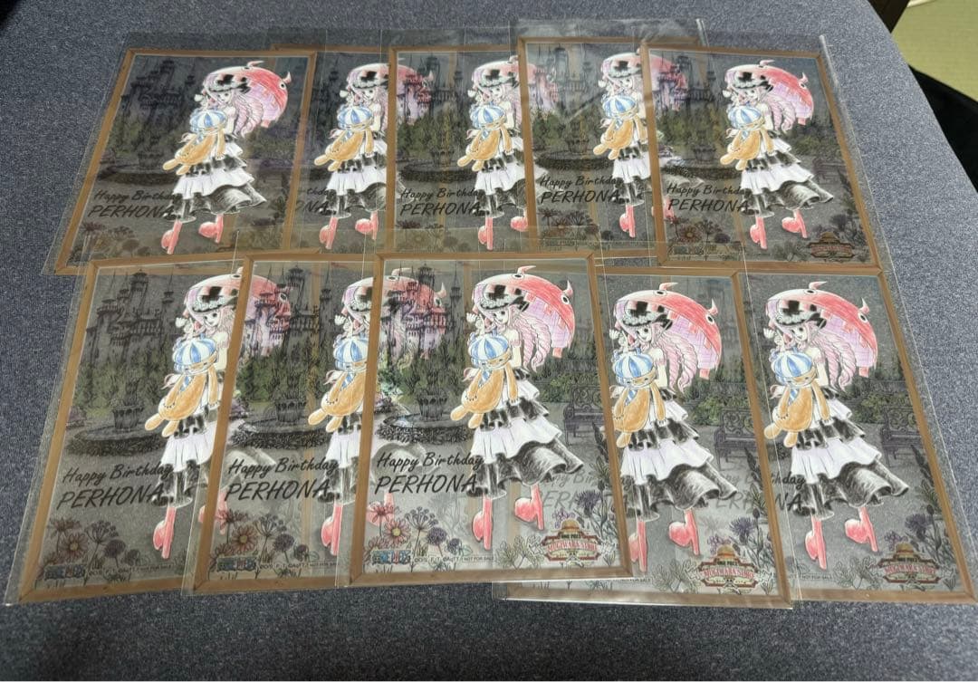 10枚セットBDクリアカード　ペローナ　東京ワンピースタワー