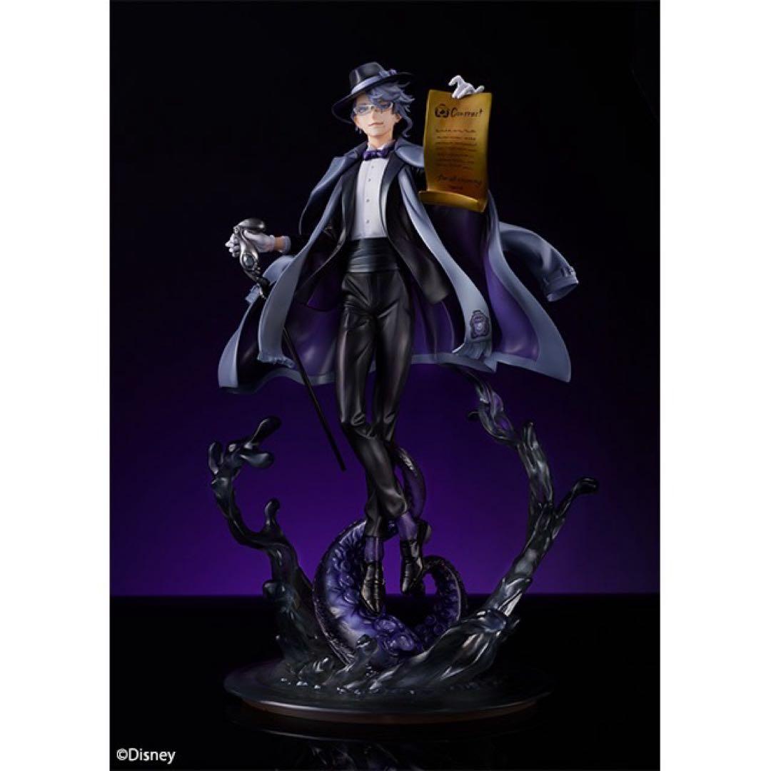 ツイステ アズール・アーシェングロット 1/8スケールフィギュア　缶バッチ