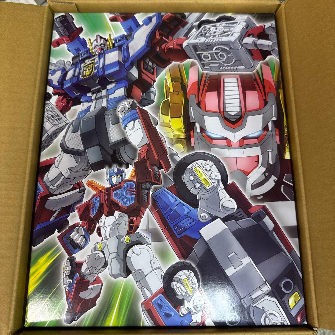 ゴッドファイヤーコンボイ クラウドファンディング トランスフォーマー 未開封