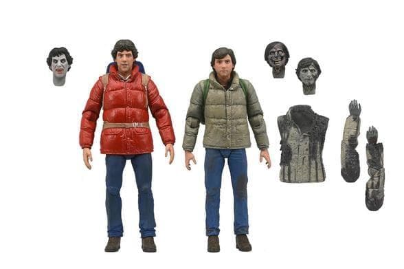 【NECA】新品 正規品 狼男アメリカン ジャックグッドマン&デヴィッドケスラー