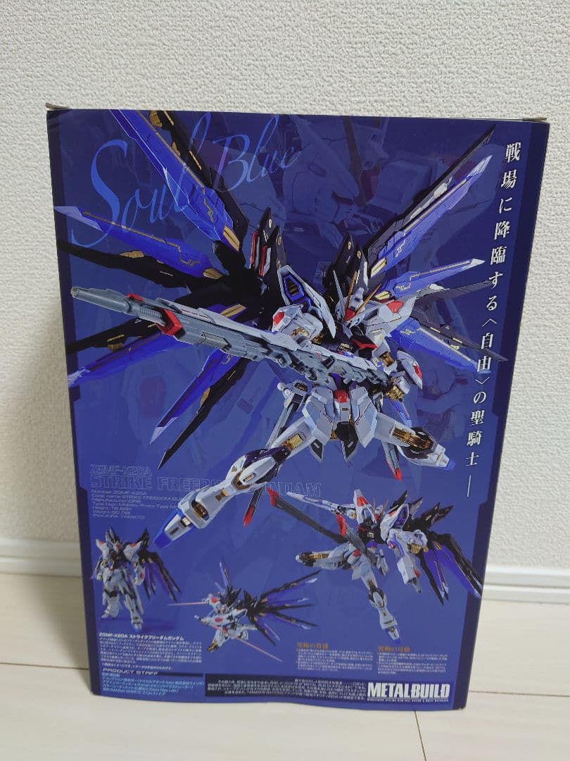 メタルビルド ストライクフリーダムガンダム SOUL BLUE ＆光の翼セット