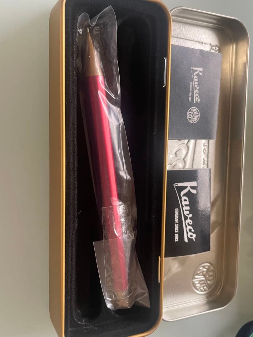 カヴェコスペシャル　シャープペンシル　レッド0.7