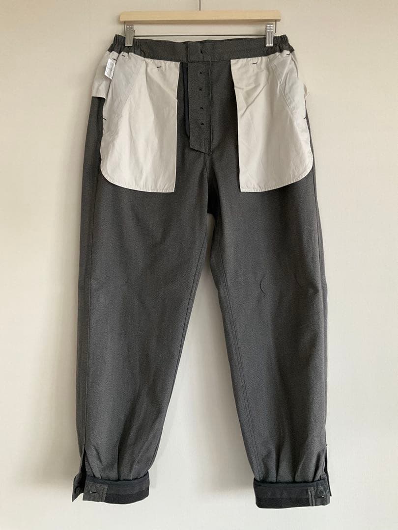Visvim FW24 CARROL CHINO PANTS GREY2 タグ付
