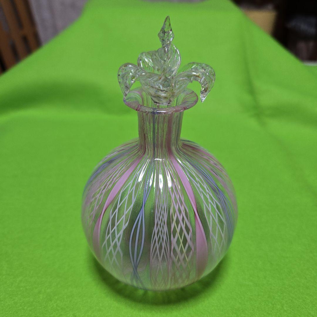 香水瓶　ベネチアングラス