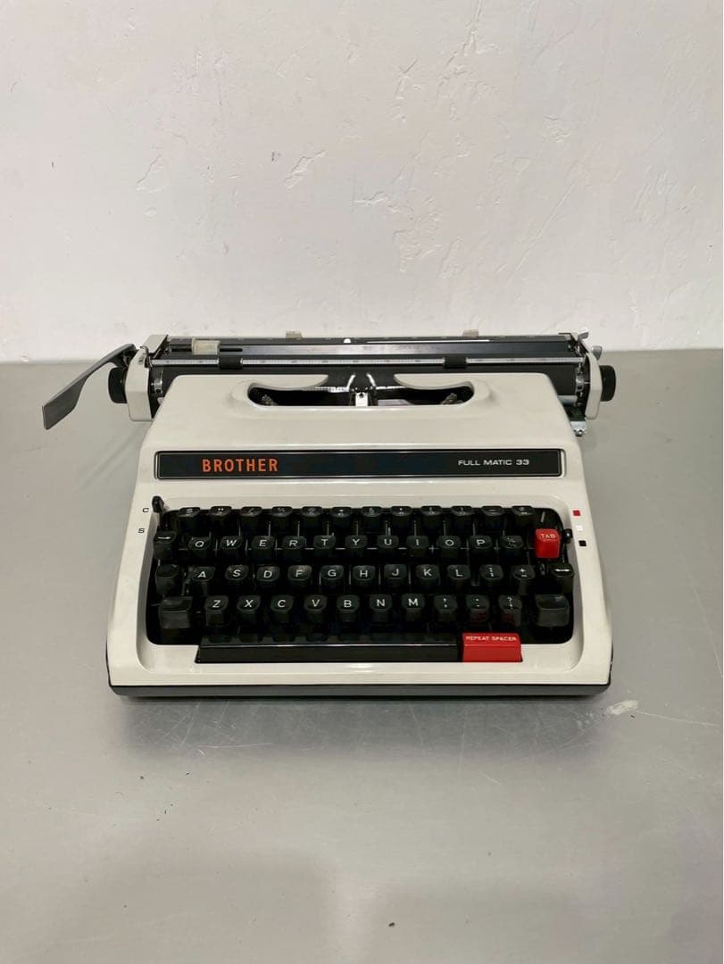Brother FULL MATIC 33 タイプライター ハードケース付