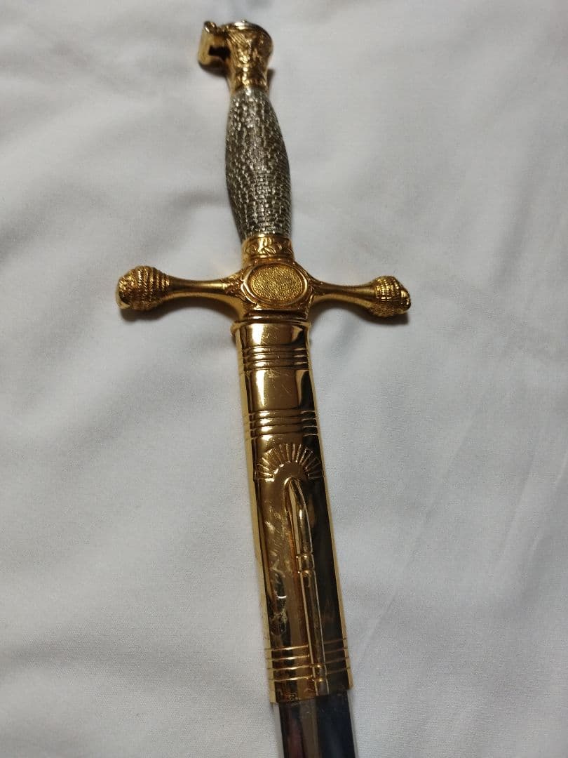 (J-5096)US．ＡＲＭＹ士官候補生訓練用サーベル　レア　(模造刀、安全品)