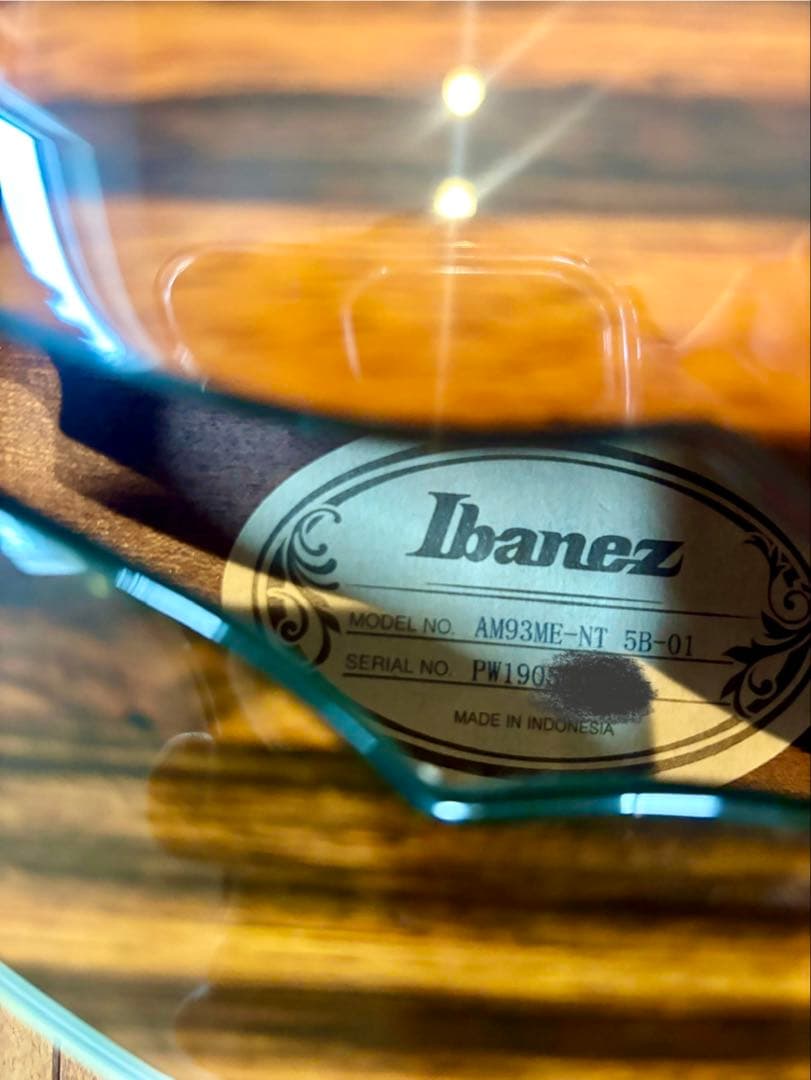 ギター Ibanez AM93ME NT Artcore Expressionist