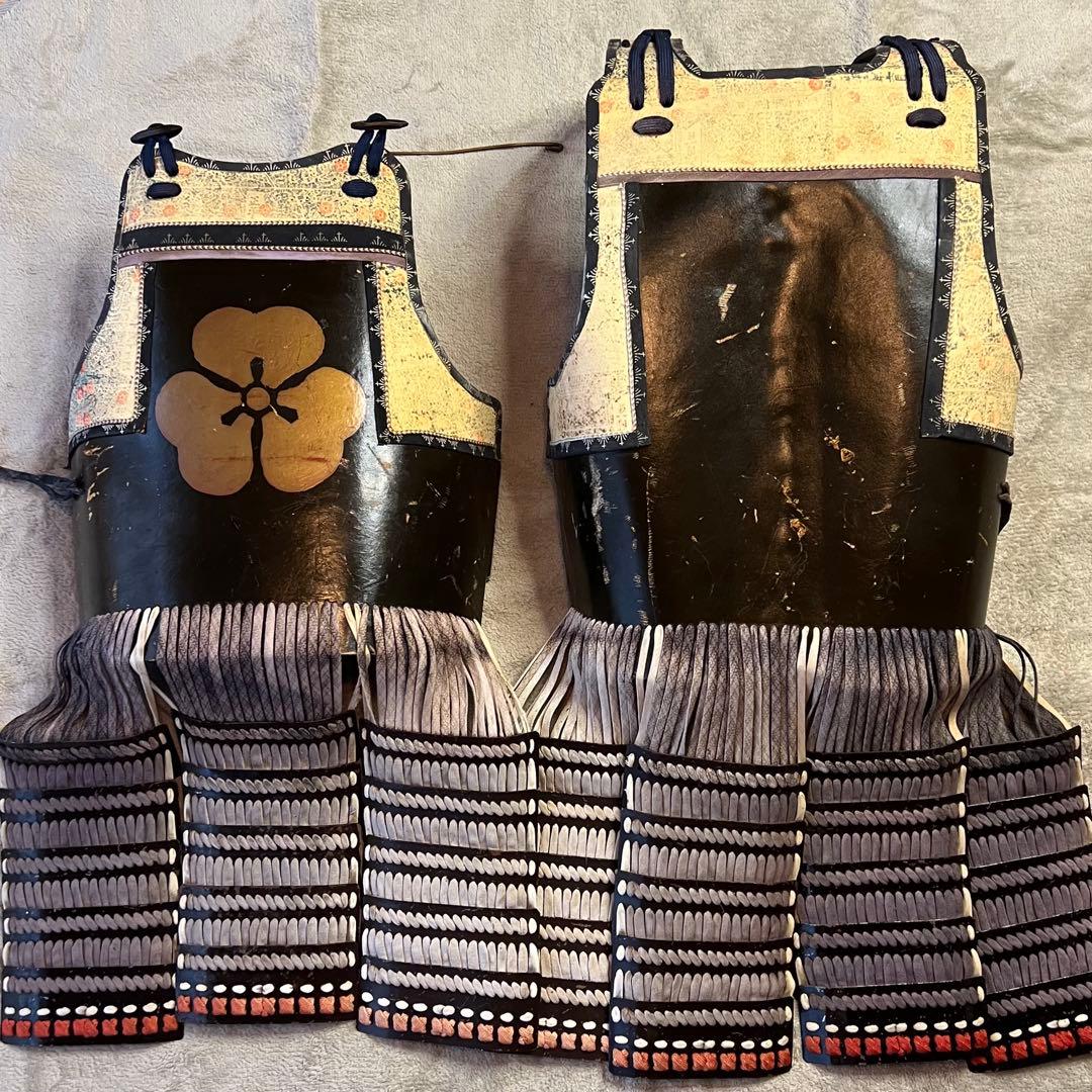 美品！【江戸期 長宗我部家 ゆかりの鎧】日本甲冑【等身大】鎧一式