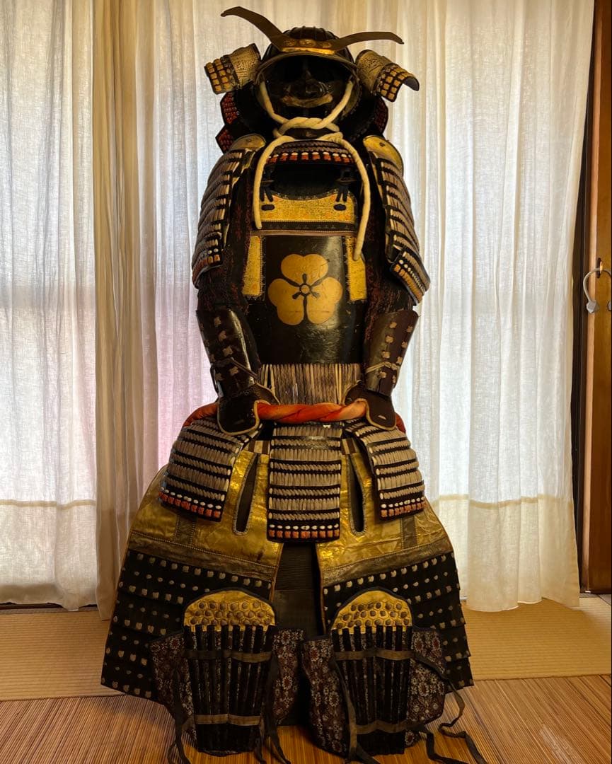 美品！【江戸期 長宗我部家 ゆかりの鎧】日本甲冑【等身大】鎧一式