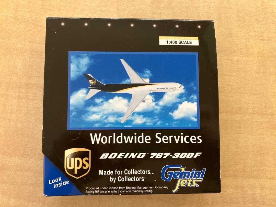 貨物機模型　UPS　B767-300F　1/400　　　　　き
