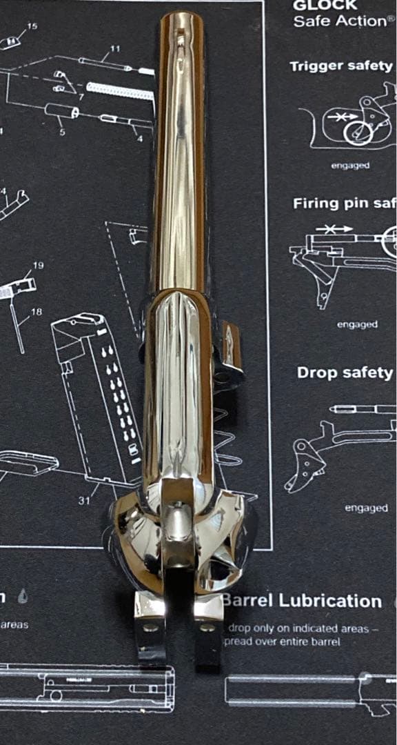 新品 未使用 ハートフォード SAA シルバー アーティラリー バレルフレーム