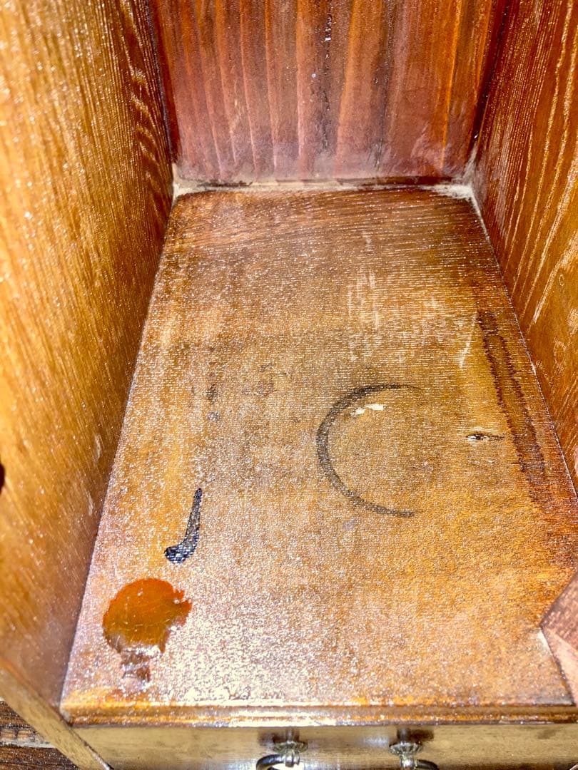 小箪笥　箪笥　タンス　大正ロマン　アンティーク　美術品　ファニチャー　家具