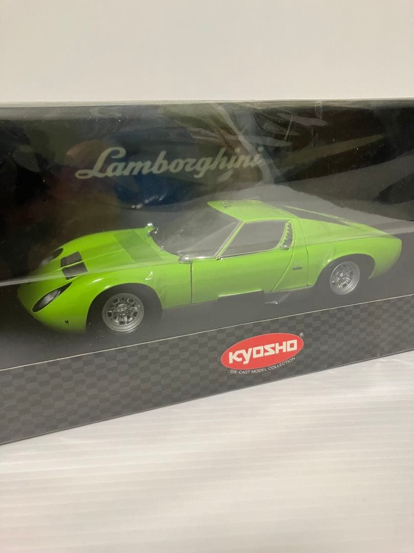 京商 1/18 ランボルギーニ ミウラ SV ライムグリーン