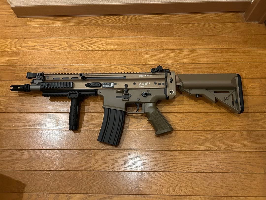 ジ*プ様 東京マルイ製 SCARーL FDA M4ストック　メカボックス整備 M