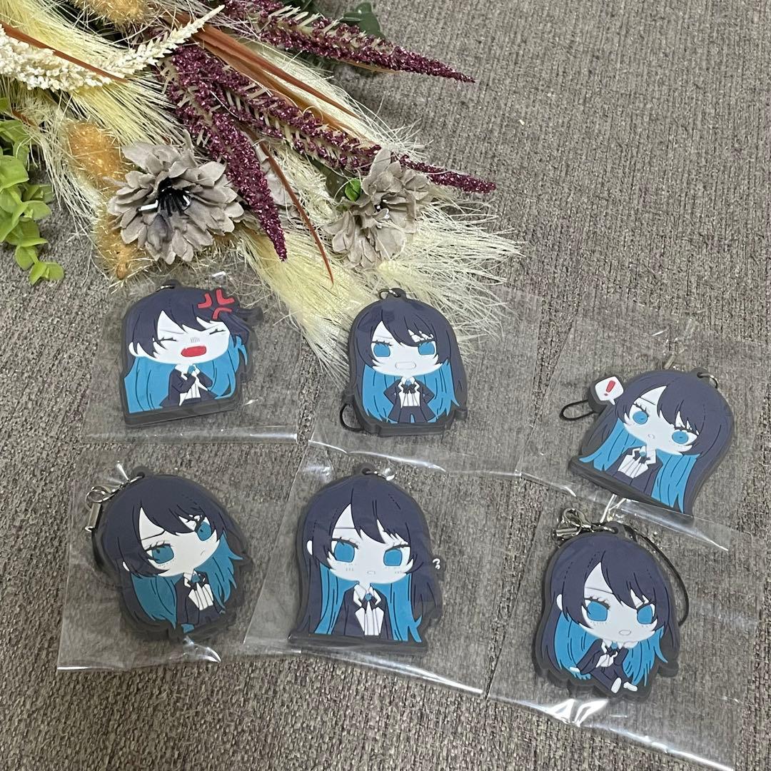 Ado ラバーストラップ　全6種 コンプリートセット　ラウンドワン