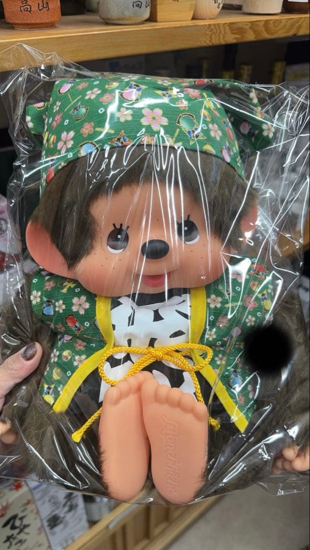 モンチッチ 飛騨高山限定　男の子　レアな大サイズ-last 12/29まで