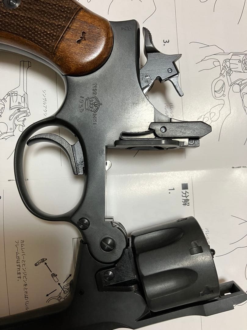 マルシン工業　エンフィールドno.2MK1 エクセレントHW 木製グリップ