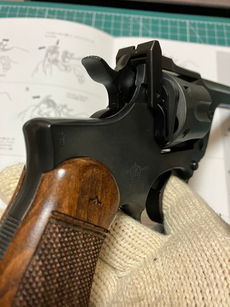 マルシン工業　エンフィールドno.2MK1 エクセレントHW 木製グリップ