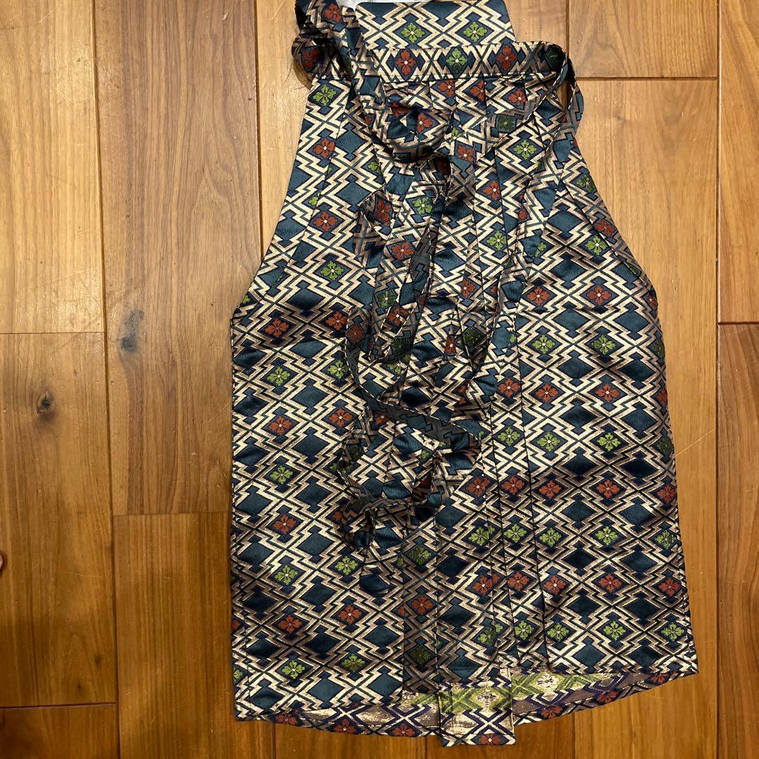 七五三セット　五歳 男児 着物&羽織&袴&角帯&長襦袢 鷹 松