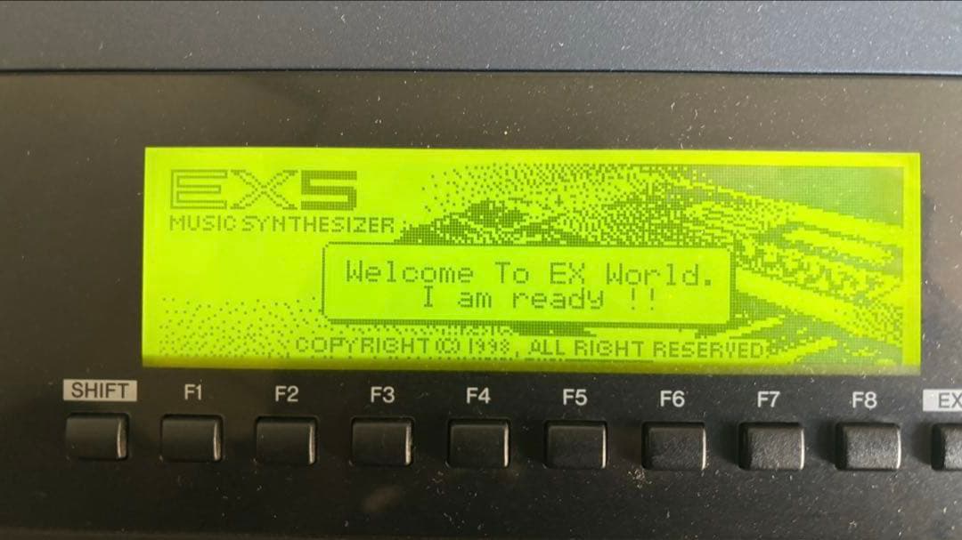 YAMAHA ヤマハ EX5 シンセサイザー 76鍵