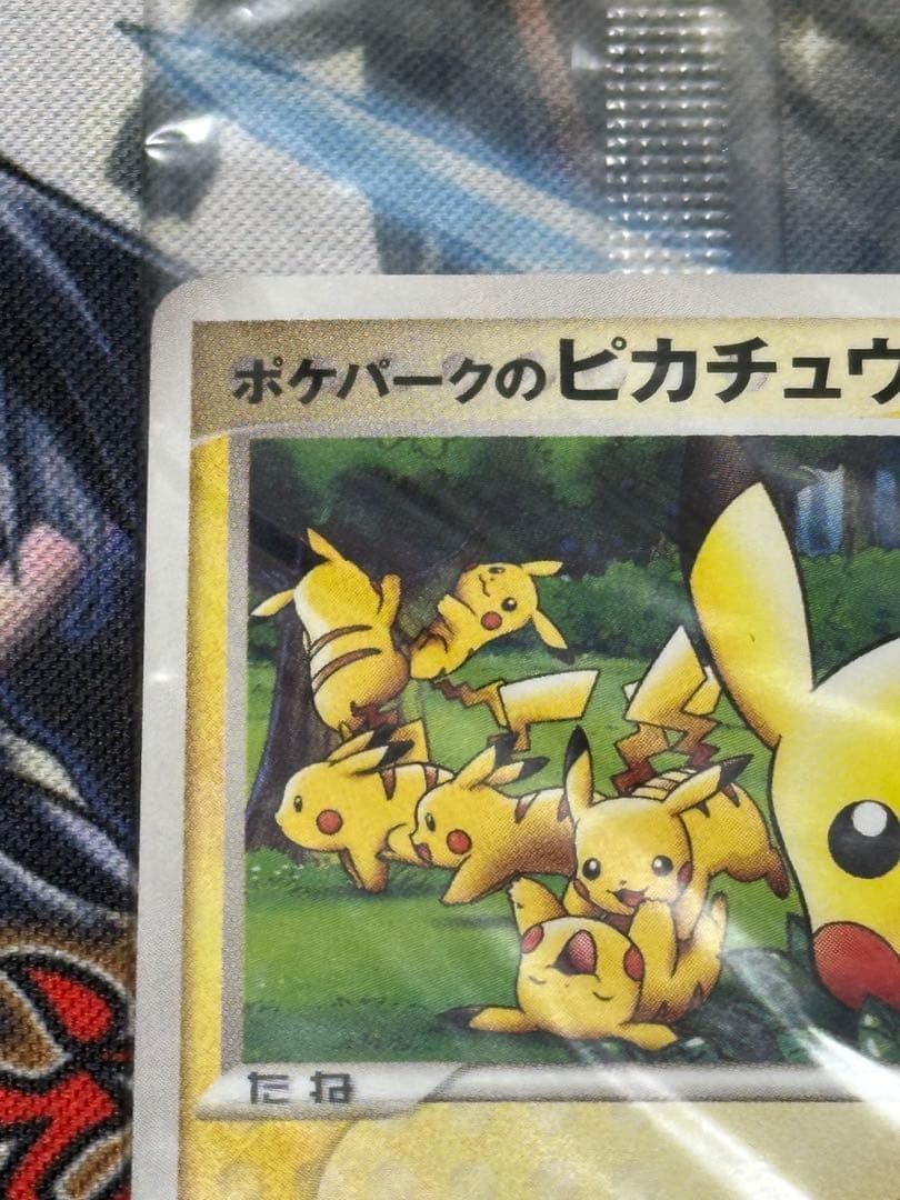 【未開封】ポケパークのピカチュウ プロモ　043/PCG-P シール付き