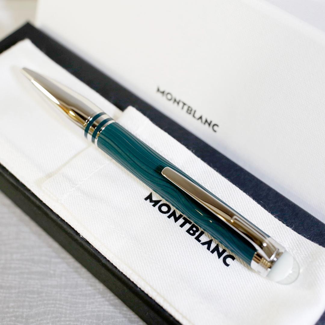 【レア】モンブラン ボールペン ポーラーグリーン ドゥエ スターウォーカー