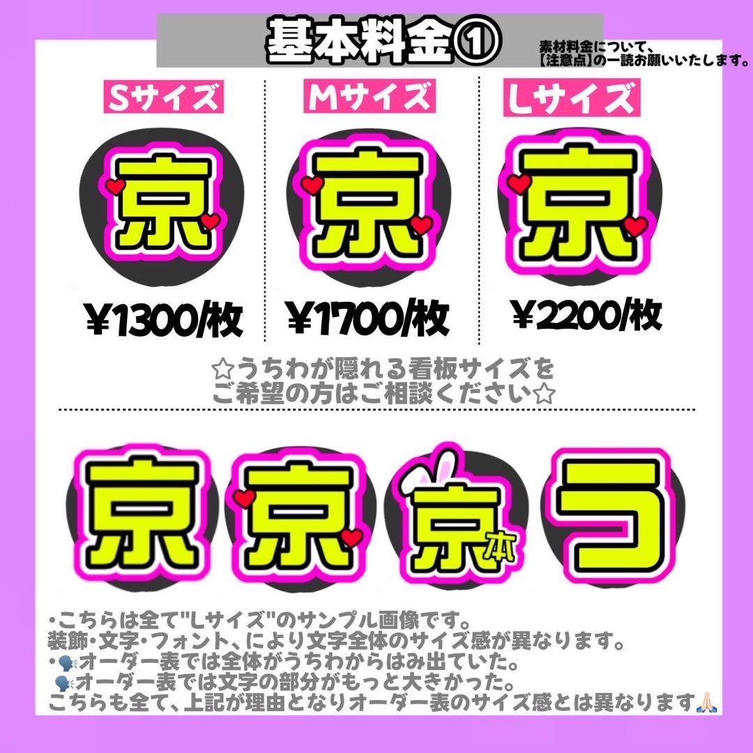 うちわ文字