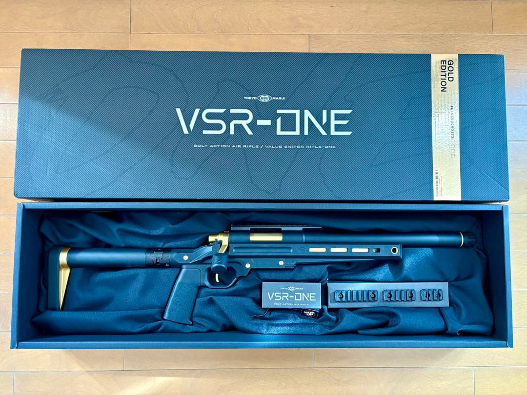 美品 東京マルイ VSR-ONE GOLD EDITIONサバゲ未使用