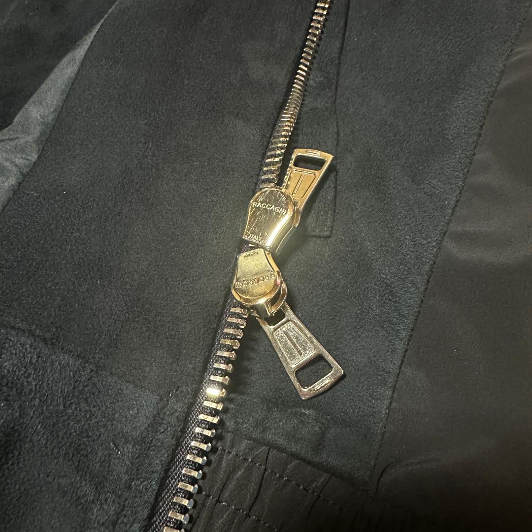 定価20万1piu1uguale3×EMMETI スウェードジャケット Ⅲ