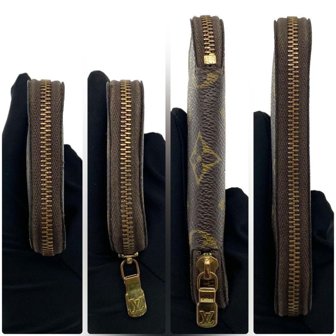 ルイヴィトン モノグラム ポシェット 6クレ キーケース 6連 鍵入れ ブラウン