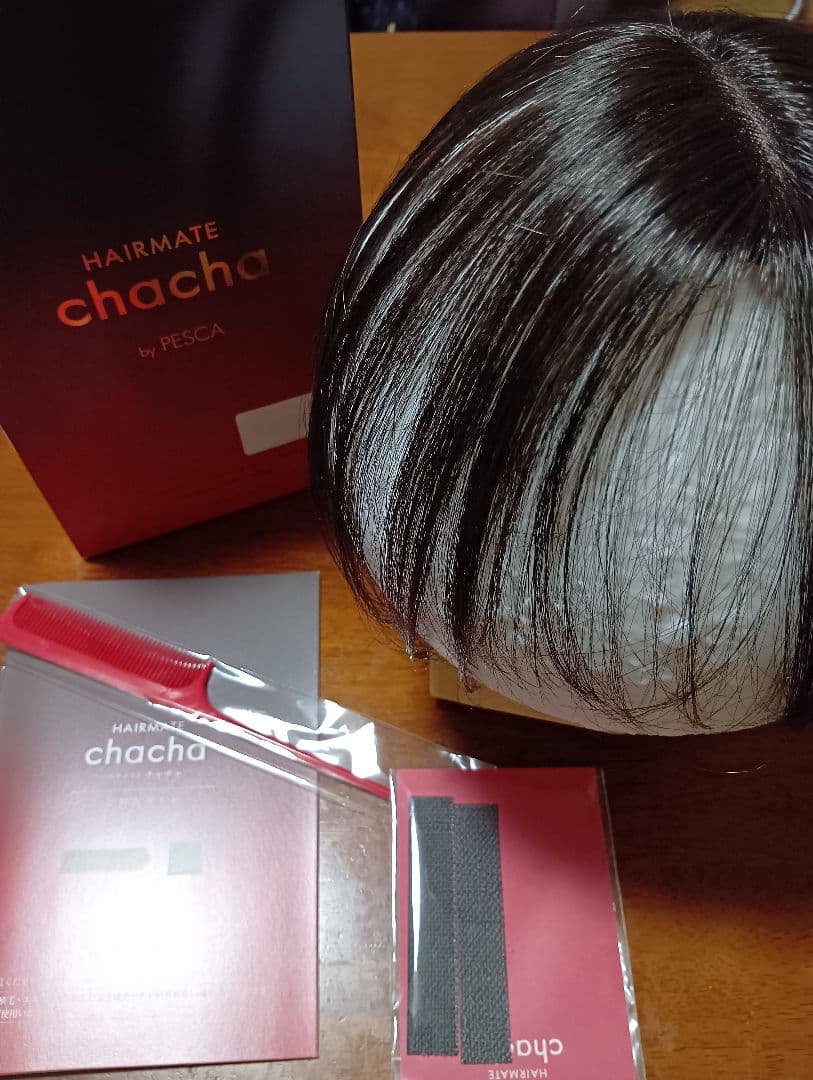 チャチャ　chacha 　ペスカ　ウィッグ　ダークブラウン ショート