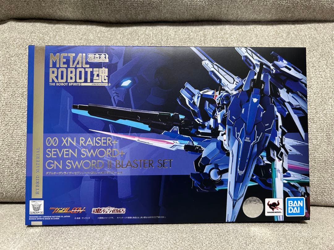 L ROBOT魂　ダブルオーザンライザーセブンソード+GNソードⅡ