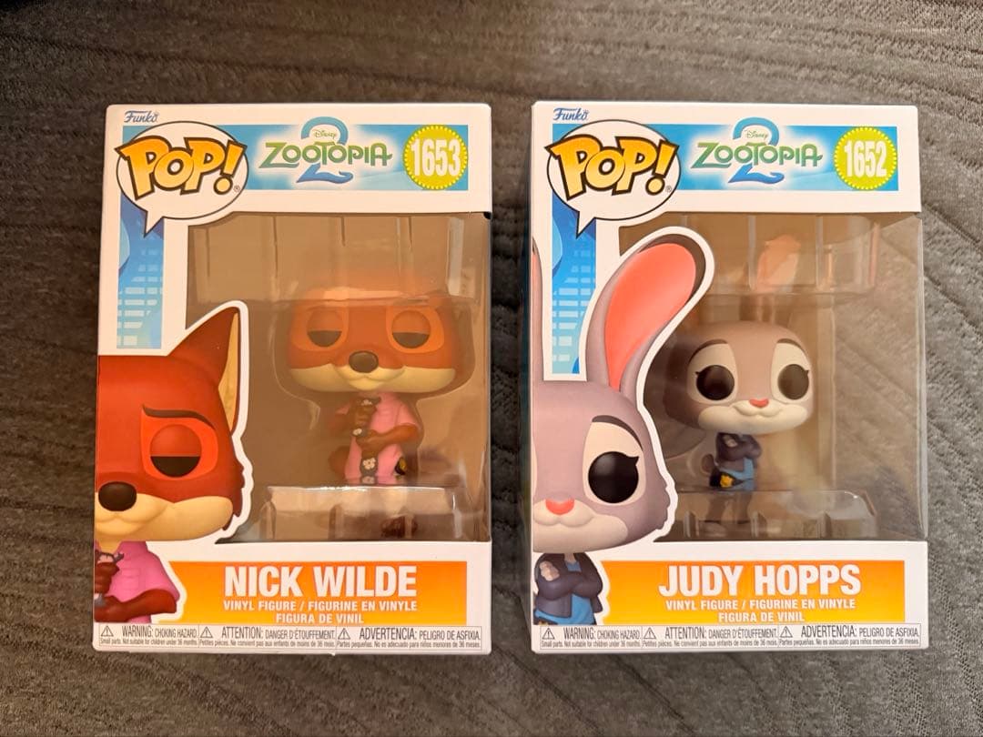 Funko POP! Zootopia ニック＆ジュディ 2体セット週末限定