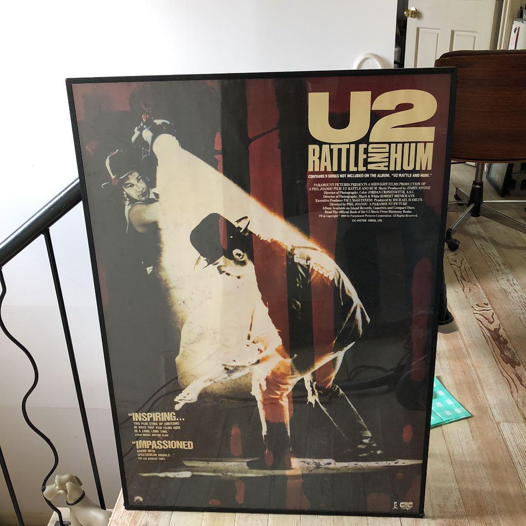 U2 ポスター 額付き
