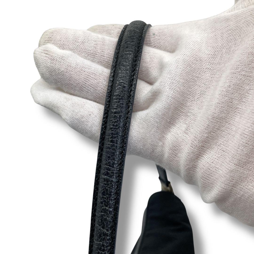 グッチ ハンドバッグ ワンショルダー ジャッキー ブラック レザー