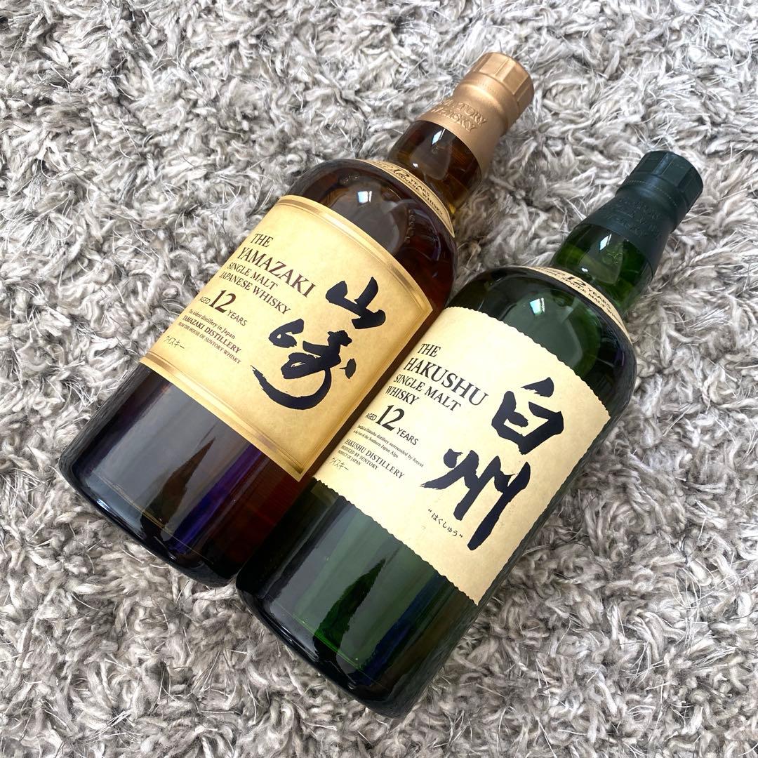 山崎12年•白州12年 セット